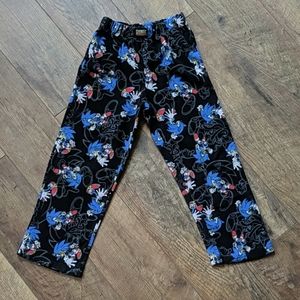 Sonic the hedgehog pajama pants